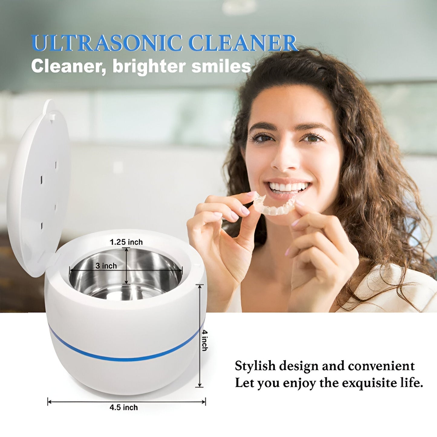 OralClean™ – Ultrasonic Multi-Purpose Cleaner